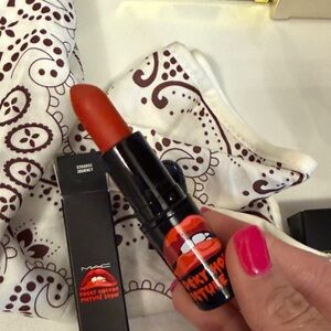 MAC Cosmetics Strange Journey Lipstick - Fiery Orange